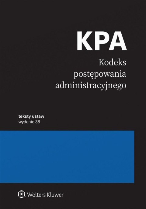 Kodeks postępowania administracyjnego w.38