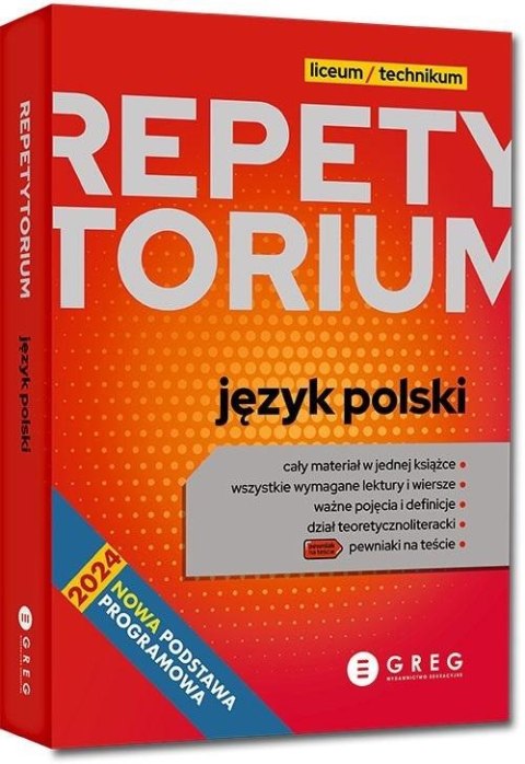 Repetytorium LO - j. polski - 2025