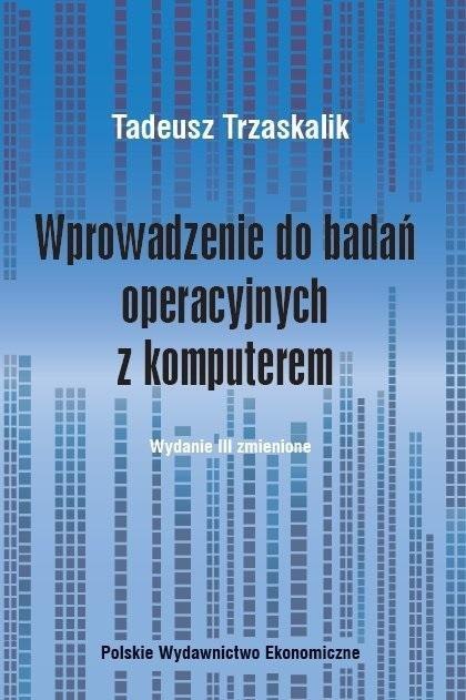 Wprowadzenie do badań operacyjnych z komputerem