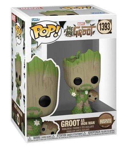 Funko Figurka POP Marvel: Groot jako Iron Man