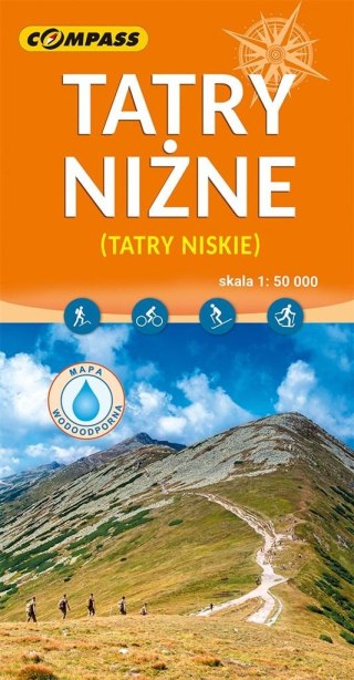 Mapa - Tatry Niżne 1:50 000