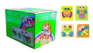 Puzzle piankowe 3D (12szt)