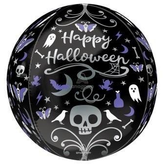 Balon foliowy Orbz Moonlight Halloween 38x40cm