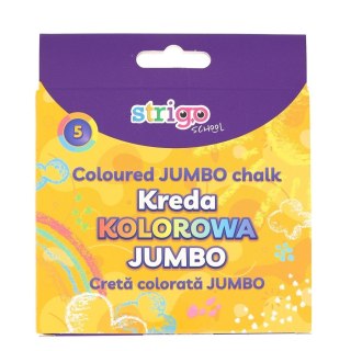 Kreda chodnikowa Jumbo 5 kolorów STRIGO