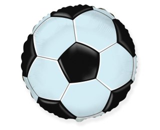 Balon foliowy FX Football piłka czarna 48cm