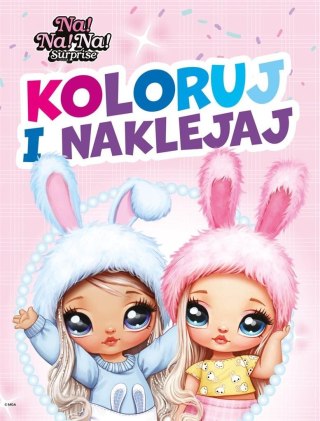 Koloruj i naklejaj! NA!NA!NA! Surprise