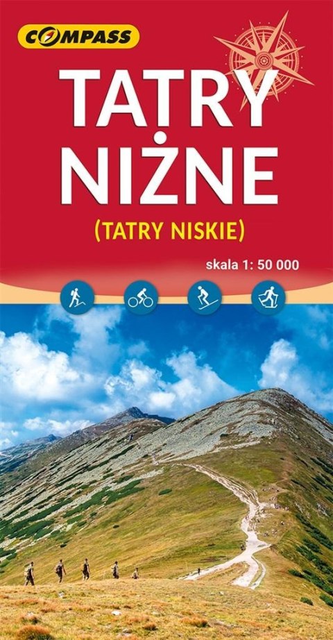 Mapa - Tatry Niżne (Tatry Niskie) 1:50 000