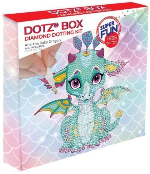 Diamond Dotz Box - Ariel The Baby Dragon