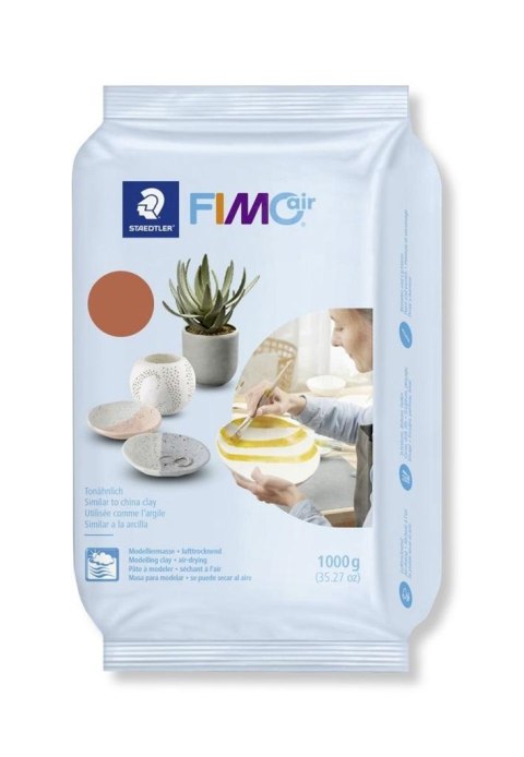 Masa modelarska Fimo air basic 1kg terracota