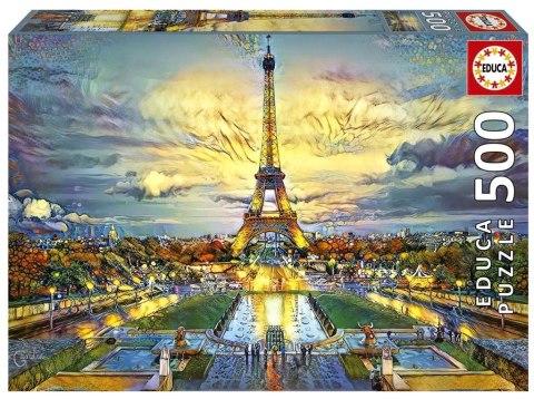 Puzzle 500 Wieża Eiffla, Paryż