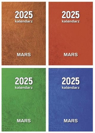 Kalendarz 2025 Kieszonkowy Mars