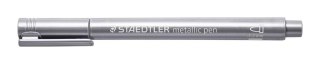 Marker metaliczny M srebrny (10szt) STAEDTLER