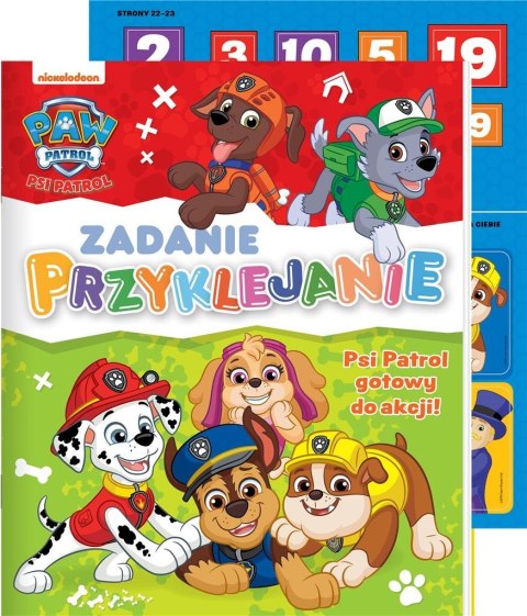 Zadanie Przyklejanie. Psi Patrol gotowy do akcji