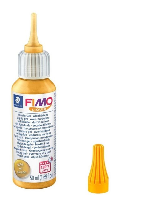 Żel termoutwardzalny Fimo 50ml złoty