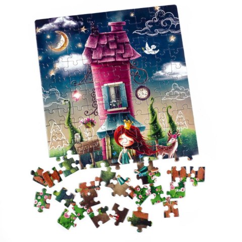 DT100-08 Puzzle Magiczny dom ksiezniczki