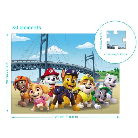 PUZZLE 2w1 PSI PATROL UKŁADANKA I KOLOROWANKA W JEDNYM PAW PATROL ZESTAW