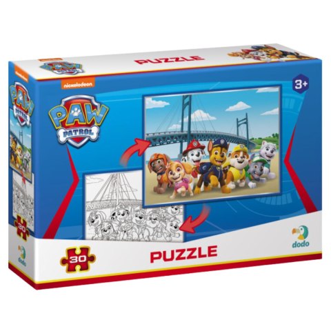 PUZZLE 2w1 PSI PATROL UKŁADANKA I KOLOROWANKA W JEDNYM PAW PATROL ZESTAW