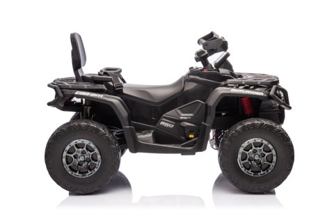 Quad na akumulator Can Am Outlander ATV Czarny 24V 4x4