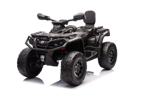 Quad na akumulator Can Am Outlander ATV Czarny 24V 4x4