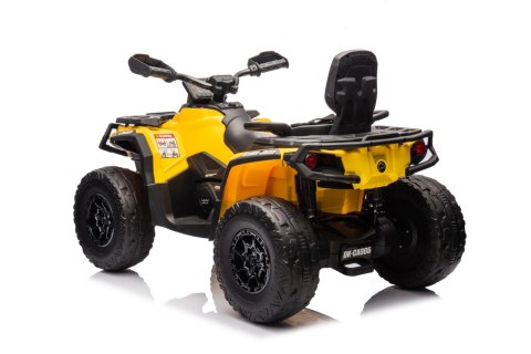 Quad na akumulator 4x4 Can Am Outlander ATV Żółty24V