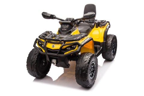 Quad na akumulator 4x4 Can Am Outlander ATV Żółty24V