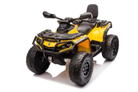 Quad na akumulator 4x4 Can Am Outlander ATV Żółty24V