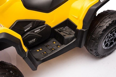 Quad na akumulator 4x4 Can Am Outlander ATV Żółty24V