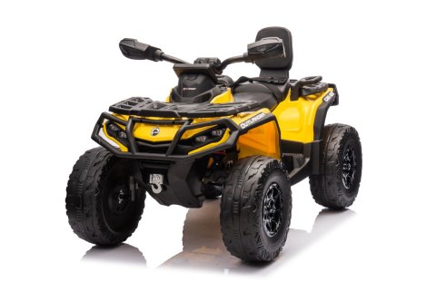 Quad na akumulator 4x4 Can Am Outlander ATV Żółty24V