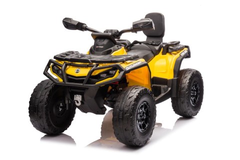 Quad na akumulator 4x4 Can Am Outlander ATV Żółty24V