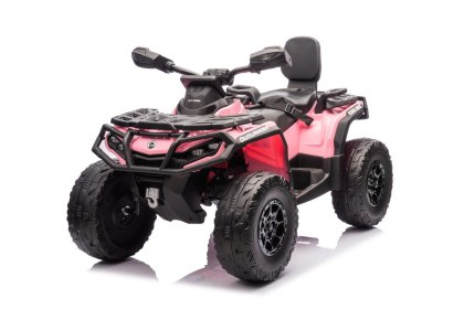 Quad Can Am Outlander ATV z Pilotem Różowy do 50kg