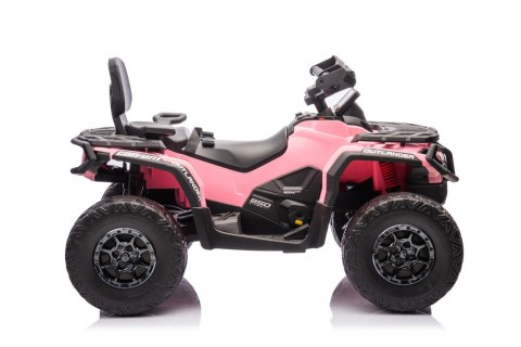 Quad Can Am Outlander ATV z Pilotem Różowy do 50kg