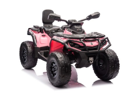 Quad Can Am Outlander ATV z Pilotem Różowy do 50kg