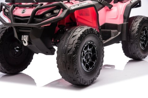 Quad Can Am Outlander ATV z Pilotem Różowy do 50kg