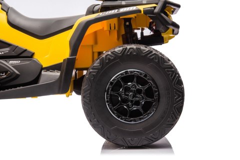 Quad Can Am Outlander ATV z Pilotem Żółty