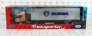 WELLY TRUCK Z PRZYCZ.1:32 SCANIA 12470