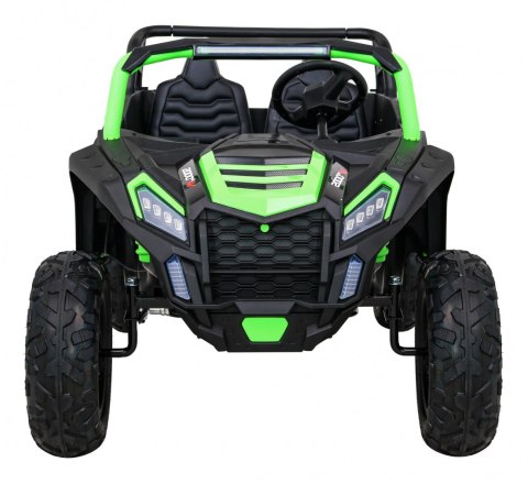 Auto Na Akumulator Buggy ATV Strong Racing dla 2 dzieci Zielony Audio LED