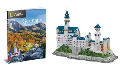 CUBIC FUN PUZZLE 3D NATIONAL GEOGRAPHIC ZAMEK NEUSCHWANSTEIN - DS0990H