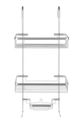 Półka prysznicowa zawieszana- srebrna