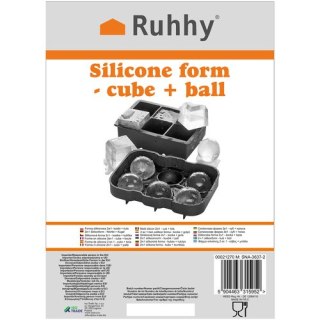 Forma silikonowa 2w1- kostki + kule Ruhhy 21270