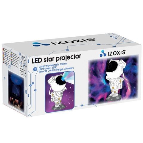 Projektor gwiazd LED- astronauta Izoxis 21857