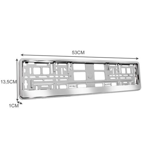 Ramka pod tablice rejestracyjną 2szt. Xtrobb 22048