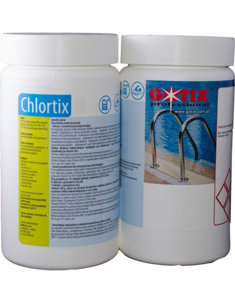 Chlortix OXY Aktywny Tlen do Basenu Bakteriobójczy 1kg