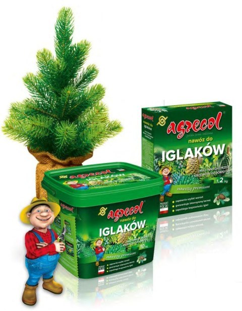 Nawóz do Iglaków Granulowany 1,2kg Agrecol