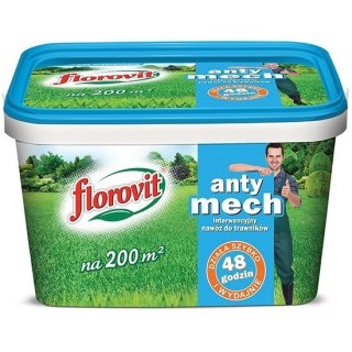 Nawóz do Trawnika z Mchem Interwencyjny 8kg Florovit