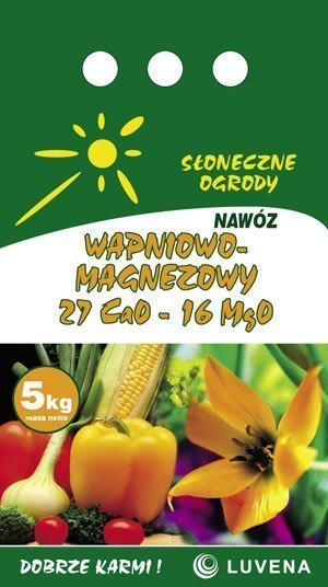 Nawóz Wapniowo Magnezowy 27CaO-16MgO 5kg Luvena