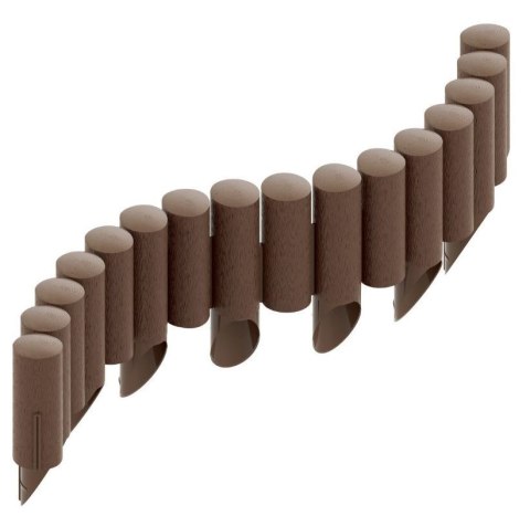 Obrzeże Palisada 25,5cm/2,3m Brąz STANDARD (34-041) Cellfast