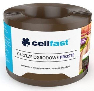 Obrzeże Płaskie CELL 10cm/dł 9m brąz (30-211H)