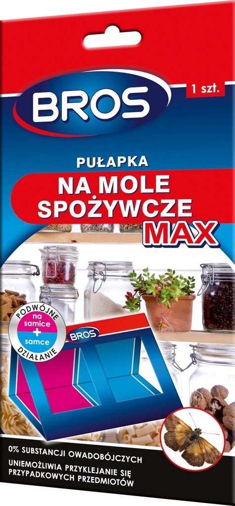 Pułapka na Mole Spożywcze MAX 1szt BROS (R)