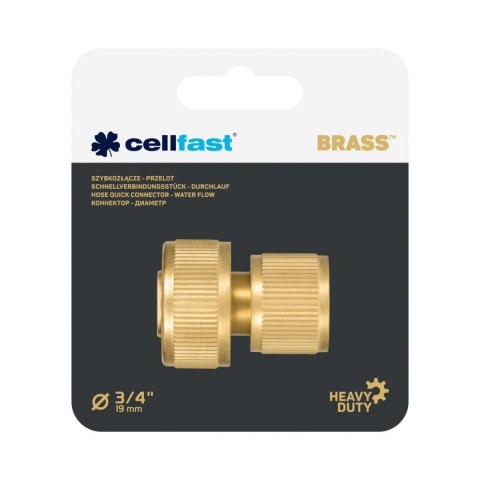 Szybkozłączka Mosiężna 3/4" BRASS Cellfast