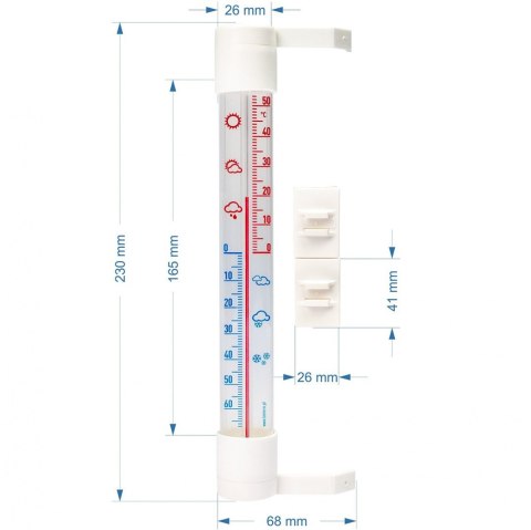 Termometr Zewnętrzny Przyklejany (020510)